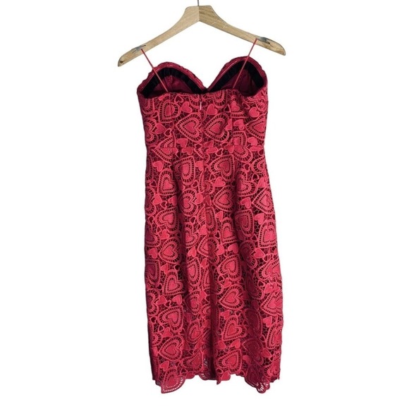 Milly Luisa Sweetheart Lace Strapless Sheath Dress Womens Size 4 NWT $525 - Picture 15 of 16